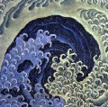 femenine wave Katsushika Hokusai Ukiyoe